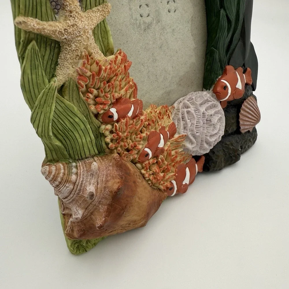 3D Dolphin Coral Reef Picture Frame Fish Nemo Souvenir‎ Beach 3.5